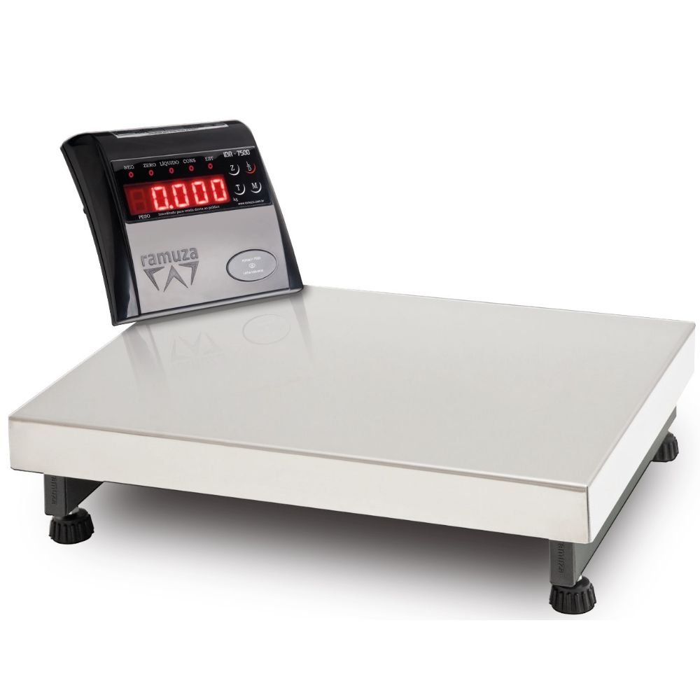 Balança Industrial 500Kg x 100g Bivolt RAMUZA-2029