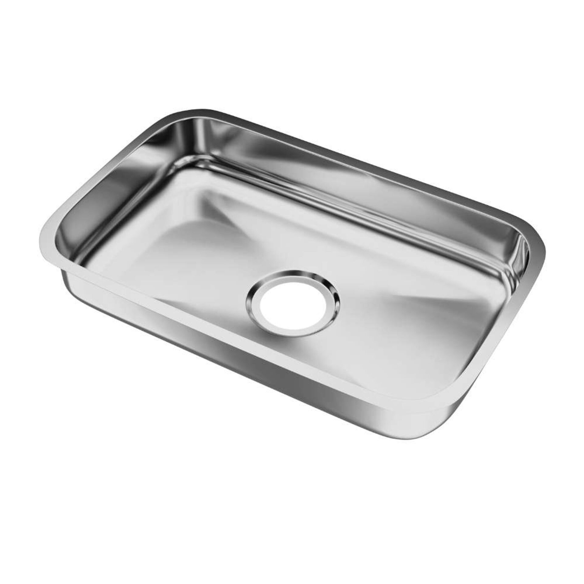 Cuba de Embutir Retangular Aço Inox N02 56×33,5x11cm Forminox